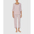 Modal Jersey 3/4 Sleeve Cropped Long Pyjama Set