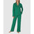 Printed Jersey Button Up Long Sleeve Long Pyjama Set