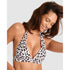 Makaba Maho Leopard Print Push Up Bikini Top