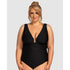 Milano Plunge Full Bust One Piece Swimsuit