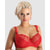 Buy Sonata Unlined Embroidered Large Cup Wired Bra - Style Gallery