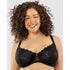 Luxlacy Unlined Wired Lace Bra with Side Support