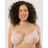 Luxlacy Unlined Wired Lace Bra with Side Support