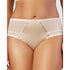 Shea Full Coverage High Waist Brief-Bare