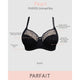 Pearl Wired Unlined Full Bust Bra With Embroidery - Style Gallery