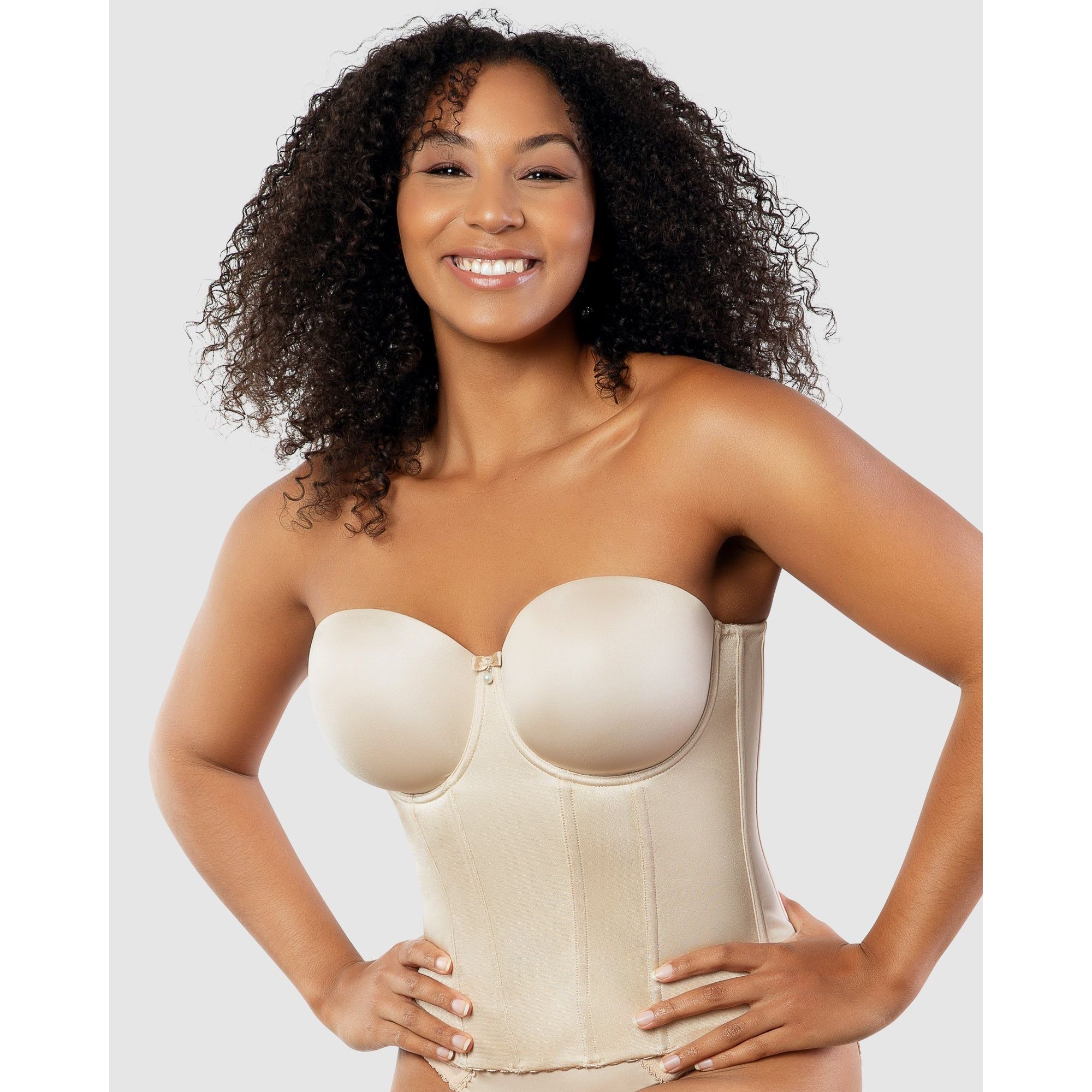 Buy Elise Smoothing Strapless Longline Bustier Bra Parfait