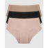 3 Pack Mid-Rise Seamless Brief