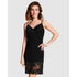 Soft Viscose Chemise with Lace