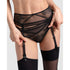 Maddie Sheer Lace Suspender Belt