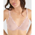 Bella Sheer Unlined Demi Bra With Lace