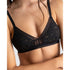 Gardenia Wirefree Triangle Cup Sheer Lace Bralette