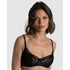Maddie Sheer Lace Wired Balconette Bra
