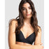 Gardenia Wirefree Padded Triangle Bra With Lace