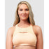 High Impact Active Crop Top Sports Bra-Peach