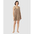 Animal Print Short Satin Chemise Nightgown