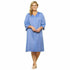 Knee Length Button Up Dressing Gown