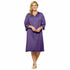 Knee Length Button Up Dressing Gown