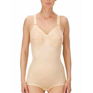 Corselette Fully Lined with Undercup Support Front Zip - Style Gallery