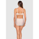 High Waist Light Control Shaping Brief with Lace - Style Gallery