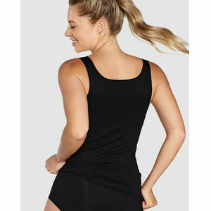 Seamless Wide Strap Modal and Cotton Vest - Style Gallery
