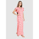 100% Rayon Button Up Neckline Long Nighty - Style Gallery