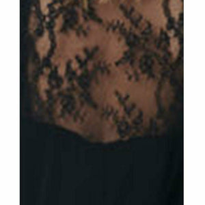 Lace Back Long Sleeve Sleepshirt - Style Gallery