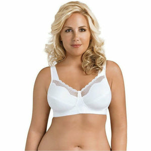 Cotton Soft Cup Bra With Lace - Style Gallery