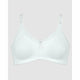 Comfort Strap Moulded Wirefree Cotton Bra - Style Gallery