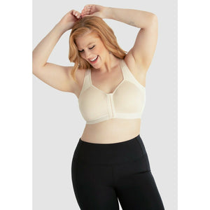 Lillian Wirefree Back Smoothing Front Close Bra - Style Gallery