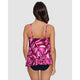 Camille Asymmetrical Draped Tankini Top - Style Gallery