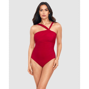 Europa Asymmetric Underwired Shaping Swimsuit - Style Gallery