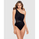 Network Minx Underwired One Shoulder Shaping Swimsuit - Style Gallery