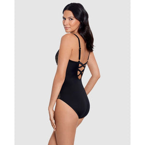 Petal Pusher Temptation Underwired Low Back Shaping Swimsuit - Style Gallery