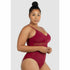 Brigitte Low Back One Piece Swimsuit with Lace