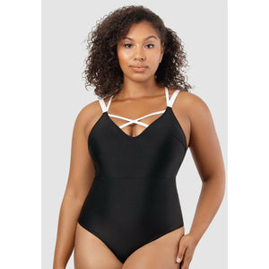 Lauren Wirefree Low Back One Piece Swimsuit - Style Gallery