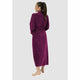 Geneve Modal and Cotton Long Robe with Shawl Collar - Style Gallery