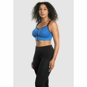 Wave Wirefree Zip Front Sports Bra - Style Gallery